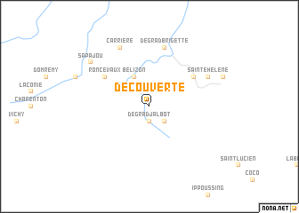map of Découverte