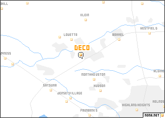 map of Deco