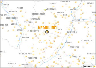 map of Deda-Ilinci