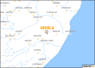 map of Dēdalu