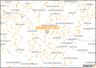 map of Deda Ristinci