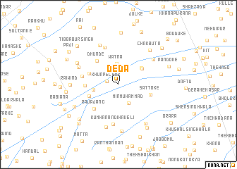 map of Deda