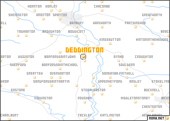 map of Deddington