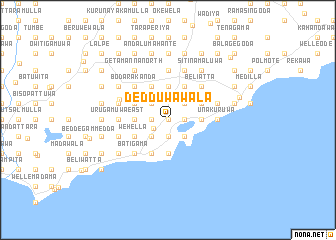 map of Dedduwawala