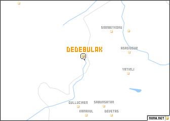 map of Dedebulak