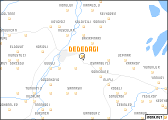 map of Dededağı