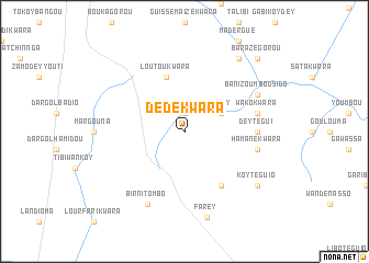 map of Dédé Kwara