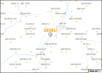 map of Dedeli