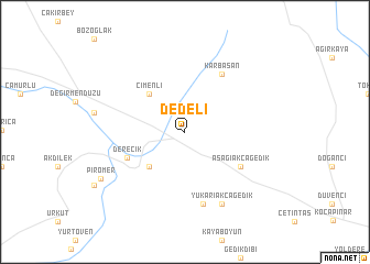 map of Dedeli