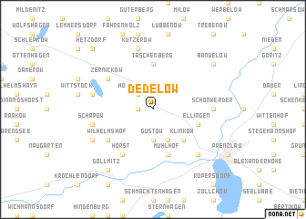 map of Dedelow