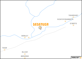 map of Dede Nuga