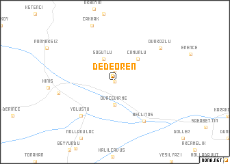 map of Dedeören