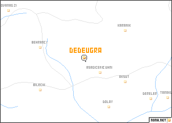 map of Dedeuğra