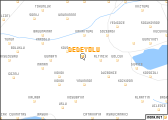 map of Dedeyolu