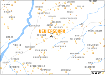 map of Ðedića Sokak