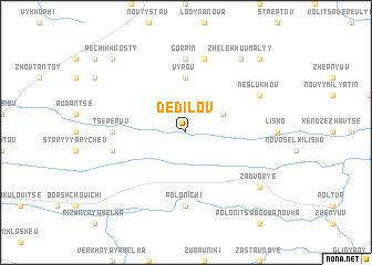 map of Dedilov