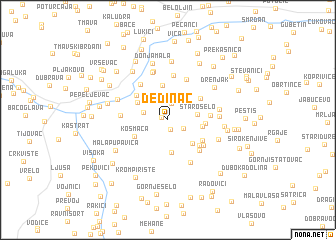 map of Dedinac