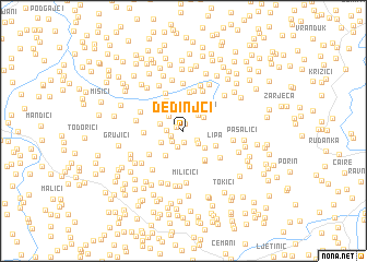 map of Ðedinjci