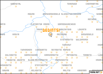 map of Dedintsi