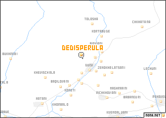 map of Dedisp\