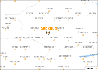 map of Dedkovo