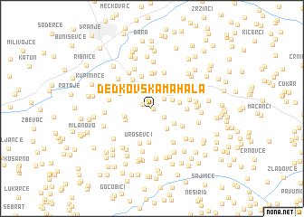 map of Dedkovska Mahala