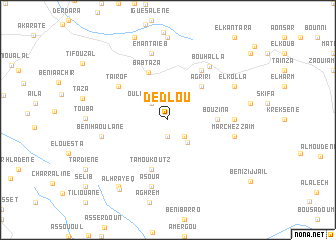map of Dedlou