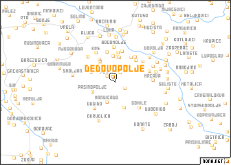 map of Ðedovo Polje