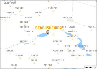map of Dedovshchina