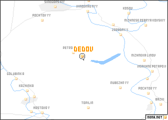 map of Dedov