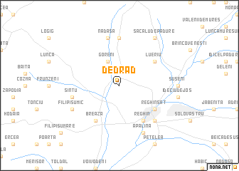 map of Dedrad