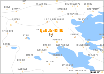 map of Dedushkino