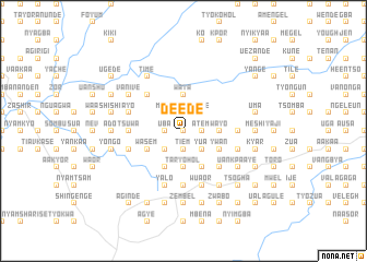 map of Deede