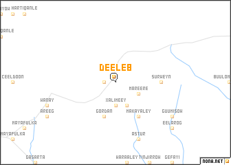 map of Deeleb