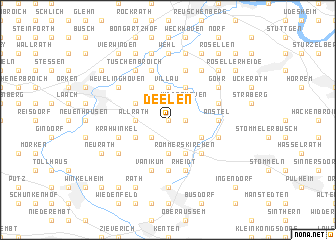 map of Deelen