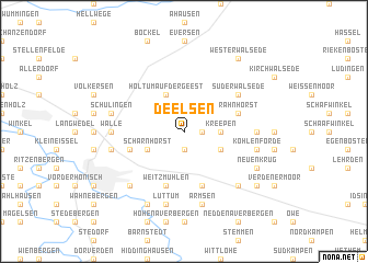 map of Deelsen