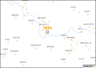 map of Deel