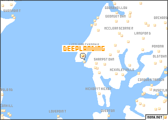 map of Deep Landing