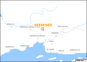 map of Deep River