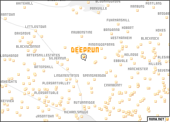 map of Deep Run