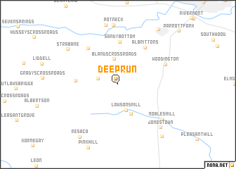 map of Deep Run