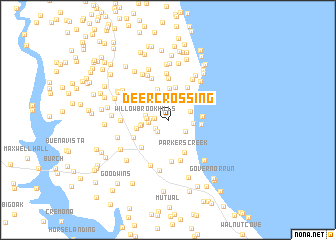 map of Deer Crossing