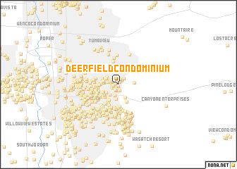 map of Deerfield Condominium