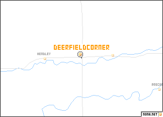 map of Deerfield Corner