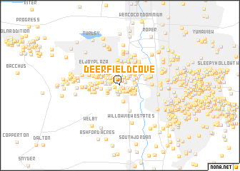 map of Deerfield Cove