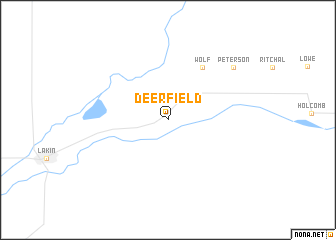 map of Deerfield