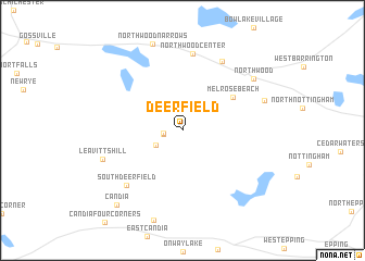 map of Deerfield