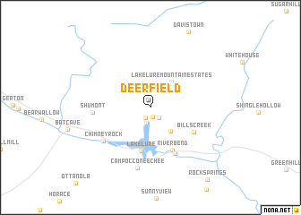 map of Deerfield