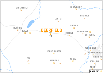 map of Deerfield