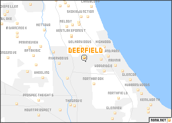 map of Deerfield